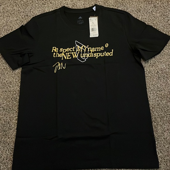 COPY - Adidas Dame 8 Respect My Name tee shirt - Picture 1 of 4